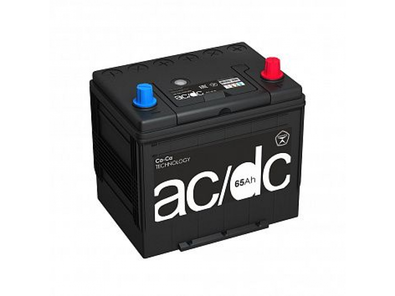 Аккумулятор AC/DC Asia 65 a/h 600A R+