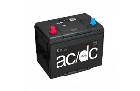 Аккумулятор AC/DC Asia 75 a/h 660A L+