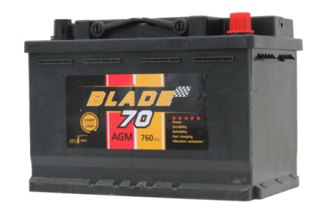 Аккумулятор BLADE AGM 70 A/h 760А R+
