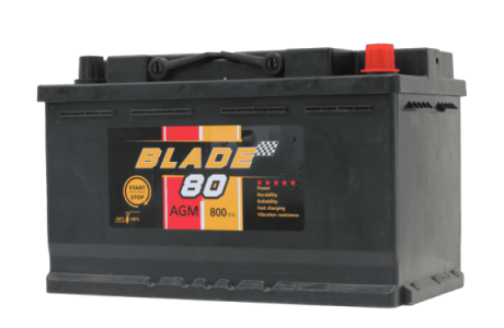Аккумулятор BLADE AGM 80 A/h 800А R+