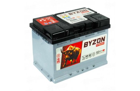 Аккумулятор BYZON (60 Ah) 600 A, 12 V Обратная, R+ L2 BYZ600S