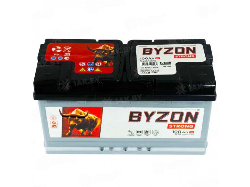 Аккумулятор BYZON (100 Ah) 920 A, 12 V Обратная, R+ L5 BYZ1000S