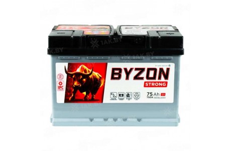 Аккумулятор BYZON (75 Ah) 750 A, 12 V Обратная, R+ L3 BYZ750S