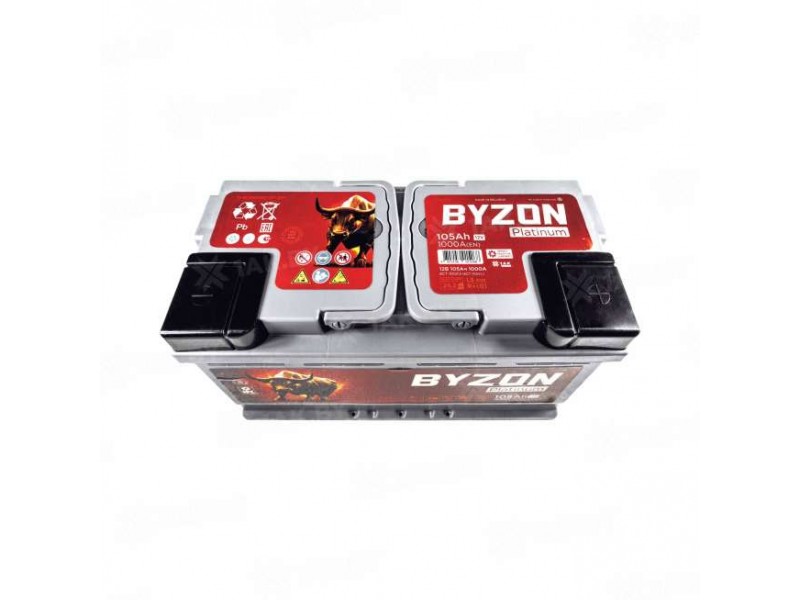 Аккумулятор BYZON (105 Ah) 1000 A, 12 V Обратная, R+ L5 BYZ1050P
