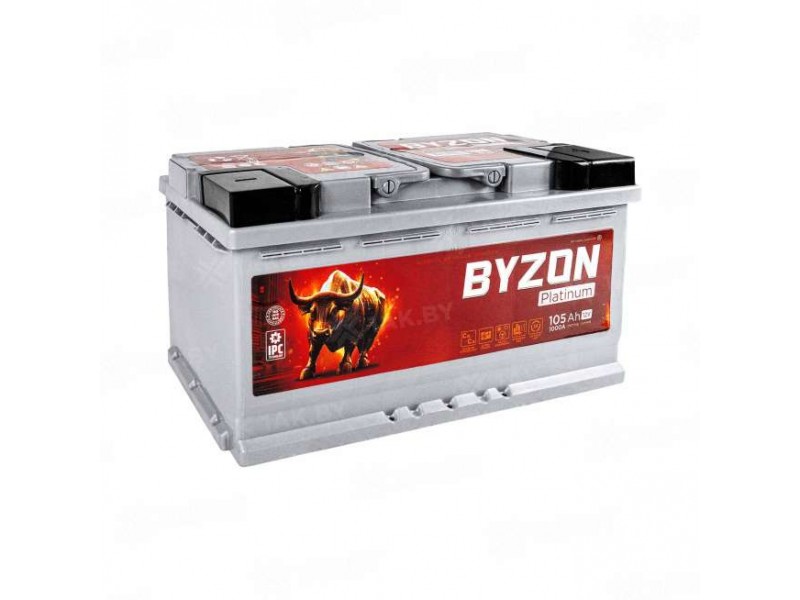 Аккумулятор BYZON (105 Ah) 1000 A, 12 V Обратная, R+ L5 BYZ1050P