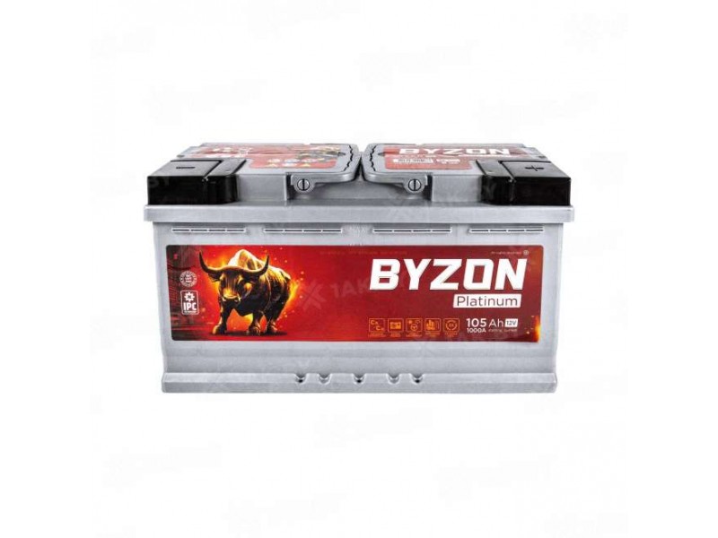 Аккумулятор BYZON (105 Ah) 1000 A, 12 V Обратная, R+ L5 BYZ1050P