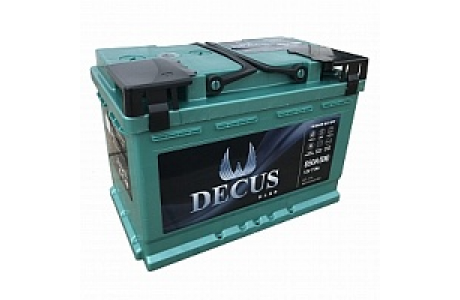 Аккумулятор Decus зеленый 77 (77 Ah) 850 А, L+ L3