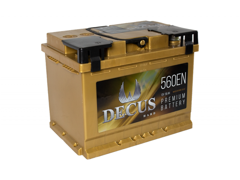 Аккумулятор Decus золото (56 Ah) 560 А, L2