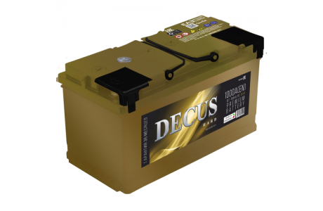 Аккумулятор Decus золото (110 Ah) 1000 А, L+ L5