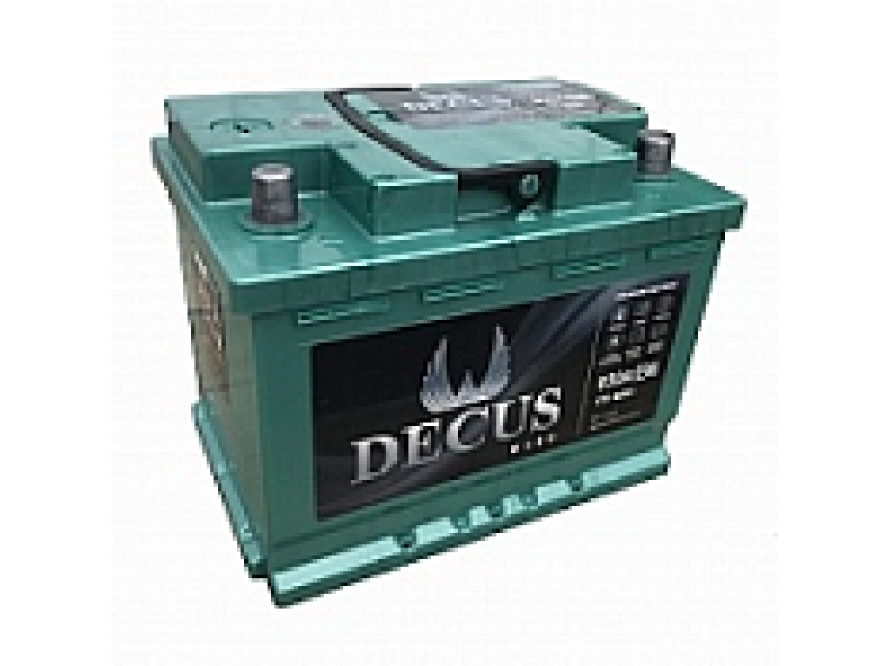 Аккумулятор Decus зеленый 60 (60 Ah) 630 А, L+ L2
