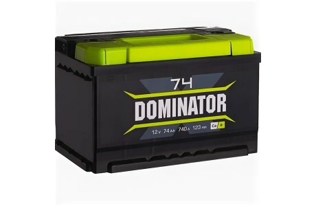 Аккумулятор DOMINATOR 74 a/h 740 A (EN)