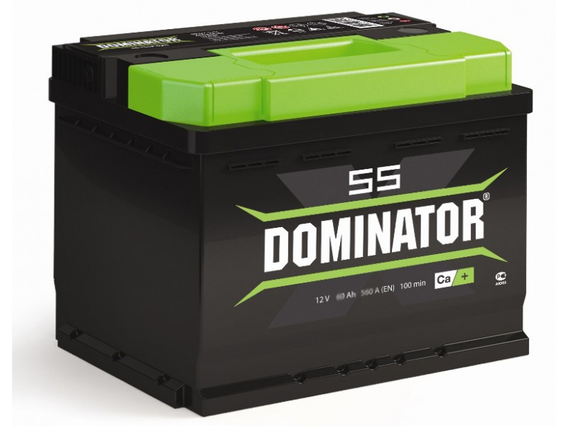 Аккумулятор DOMINATOR 55 a/h 500 A (EN)