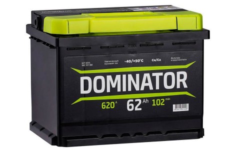Аккумулятор DOMINATOR 62 a/h 620 A (EN)