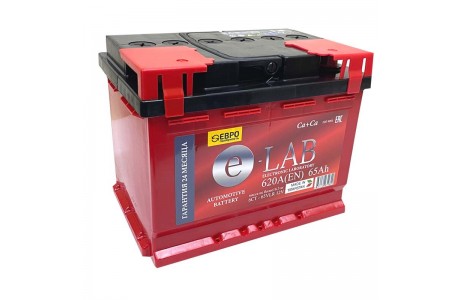 Аккумулятор E-lab 6СТ-65 (65 Ah) 620 А, L2
