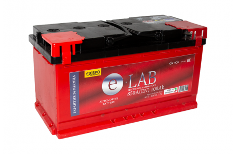 Аккумулятор E-lab 6СТ-100 (100 Ah) 850 А, L5