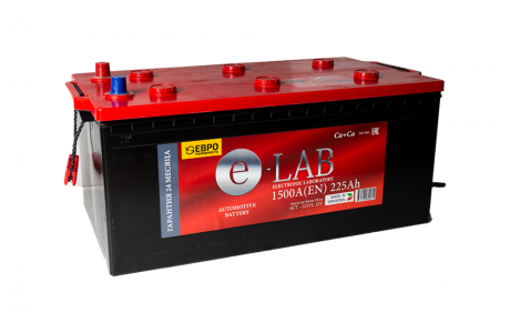 Аккумулятор E-lab 6СТ-225 (225 Ah) 1500 А, D6