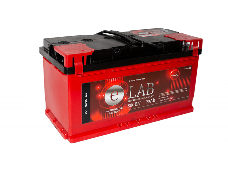 Аккумулятор E-lab 6СТ-90 (90 Ah) 800 А, L5