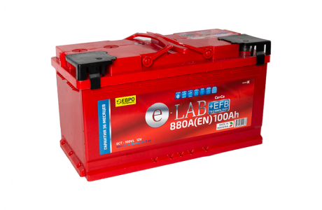 Аккумулятор E-lab+EFB (100 Ah) 880 А, L5