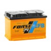 Аккумулятор Forse EFB 74 A/h 750A R+ (низкий)