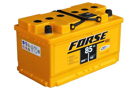 Аккумулятор Forse 6СТ-85 A/h 800A R+