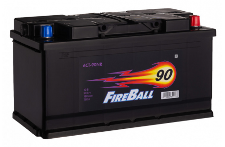 Аккумулятор FireBall 6СТ-90 A/h 780A (EN) R+