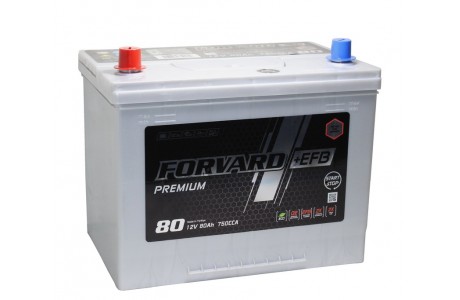 Аккумулятор Forvard +EFB Premium Asia (60 Ah) 540 А, L+ B24
