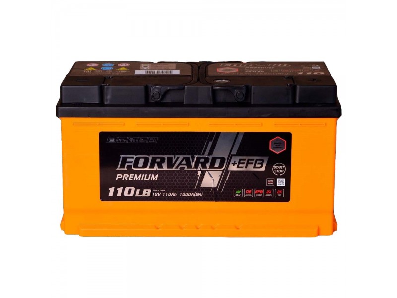Аккумулятор Forvard +EFB Premium (110 Ah) 1000 А, LB5