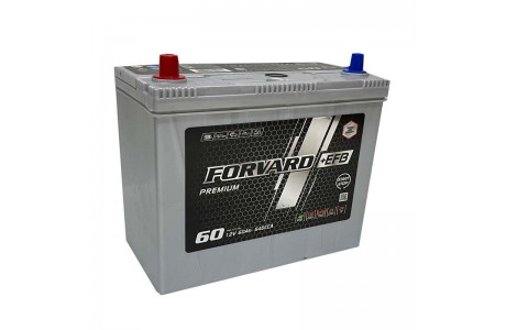 Аккумулятор Forvard +EFB Premium Asia (60 Ah) 540 А, L+ (тол. кл.) B24