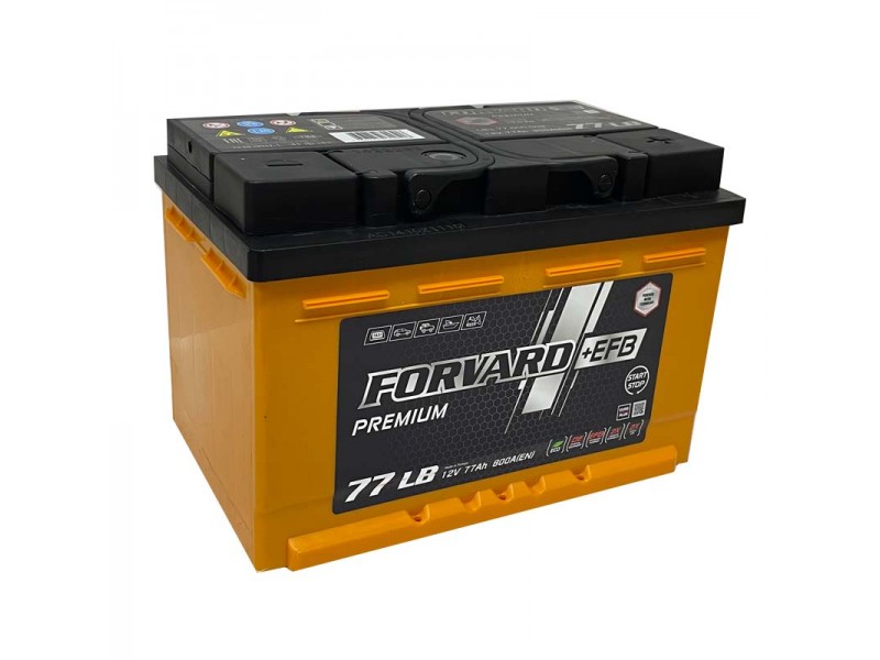 Аккумулятор Forvard +EFB Premium (77 Ah) 900 А, L3