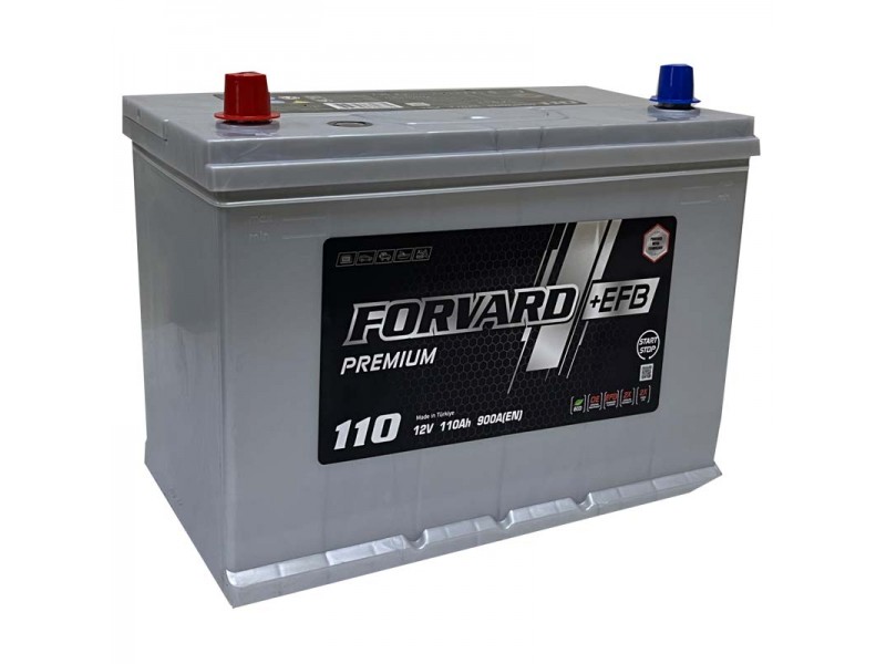 Аккумулятор Forvard +EFB Premium Asia (110 Ah) 900 А, L+ D31