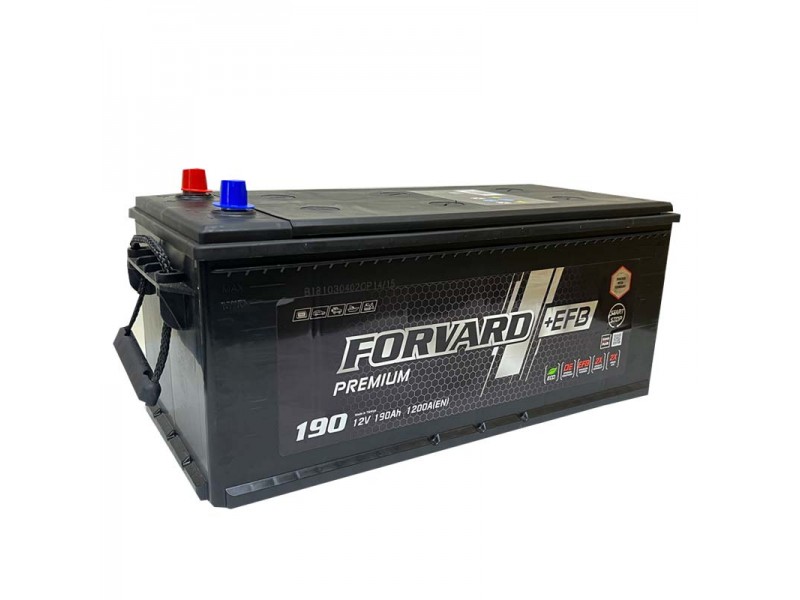 Аккумулятор Forvard +EFB Premium (190 Ah) 1200 А, D5