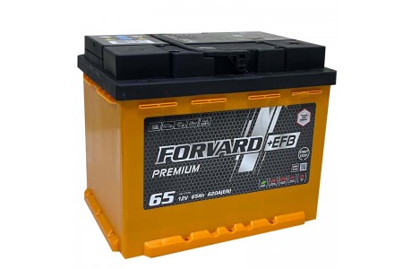 Аккумулятор Forvard +EFB Premium (65 Ah) 620 А, L2