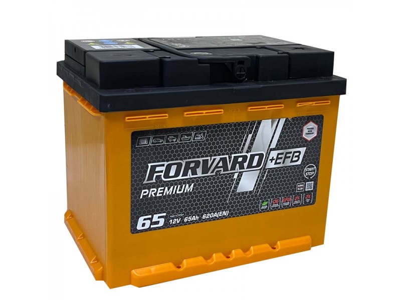 Аккумулятор Forvard +EFB Premium (65 Ah) 620 А, L2
