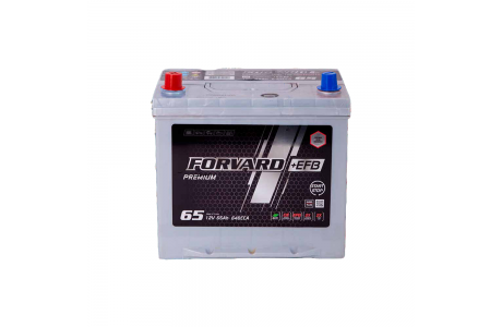 Аккумулятор Forvard +EFB Premium Asia (65 Ah) 640 А, L+ D23