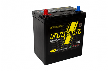 Аккумулятор Forvard Premium Asia (40 Ah) 350 А, L+ B19