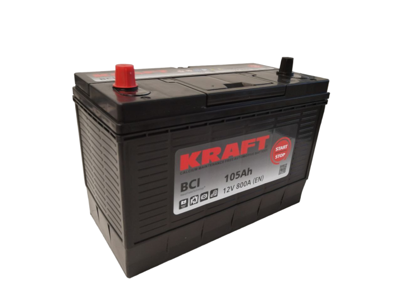 Аккумулятор KRAFT EFB Asia 105 L+