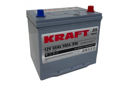 Аккумулятор KRAFT Asia 65 JR+