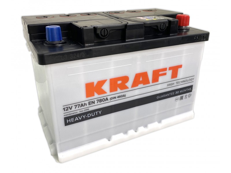 Аккумулятор KRAFT 77 R+