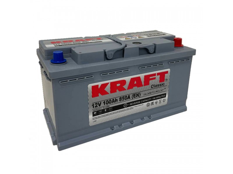 Аккумулятор KRAFT Classic 100 R+