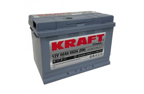 Аккумулятор KRAFT Classic 66 R+