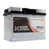 Аккумулятор NORDSTERN (60 Ah) 600 A, 12 V Обратная, R+ L2 NS600S