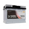 Аккумулятор NORDSTERN (62 Ah) 600 A, 12 V Обратная, R+ LB2 NS620S