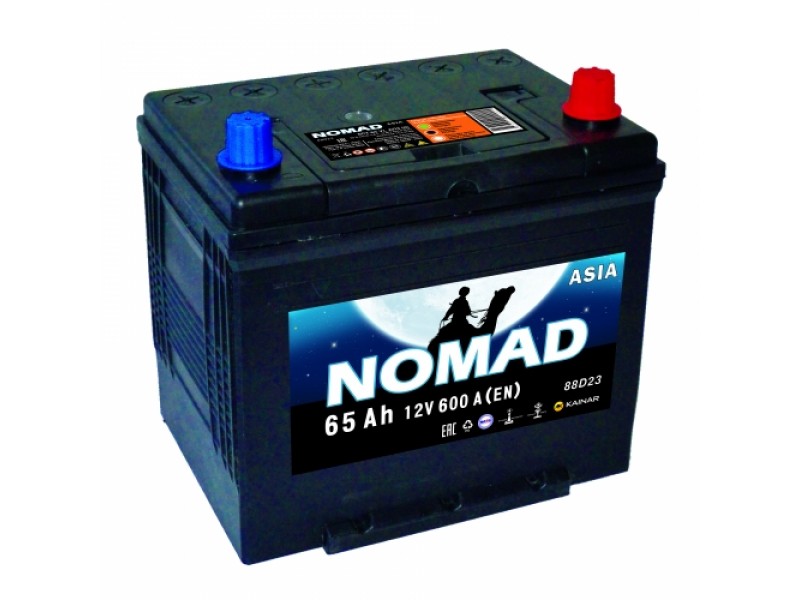 Аккумулятор NOMAD ASIA 6СТ-65 АПЗ о.п. 75D23L