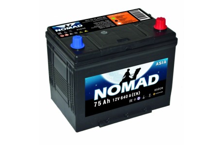 Аккумулятор NOMAD ASIA 6СТ-75 АПЗ о.п. 85D26L