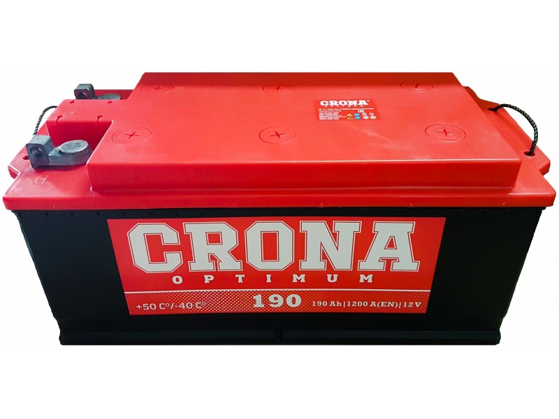 Аккумулятор CRONA 6СТ-190 под болт