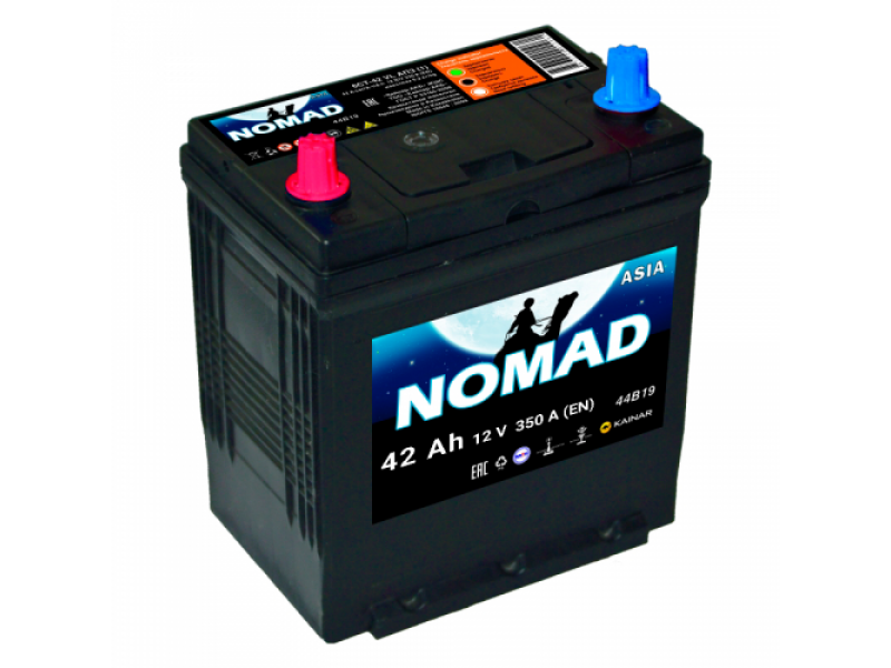 Аккумулятор NOMAD ASIA 6СТ-42 АПЗ п.п. 44B19R