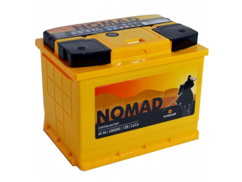 Аккумулятор NOMAD Premium 6СТ-60 a/h 580 A L+