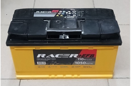 Аккумулятор RACER EFB 110 a/h 1050A R+