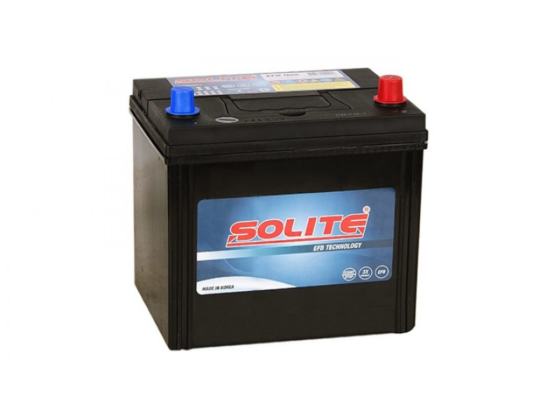 Аккумулятор Solite EFB N55 50 А/ч 440 А (EN) R+