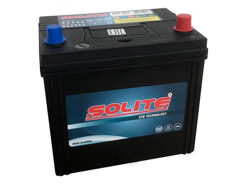 Аккумулятор Solite EFB Q85 70 А/ч 730 А (EN) R+